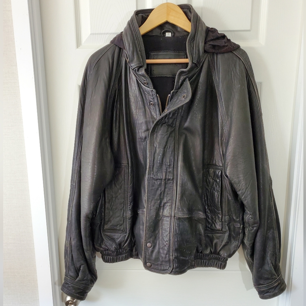 Vintage Midwest International Leather Jacket